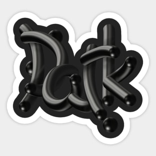 Dark Sticker